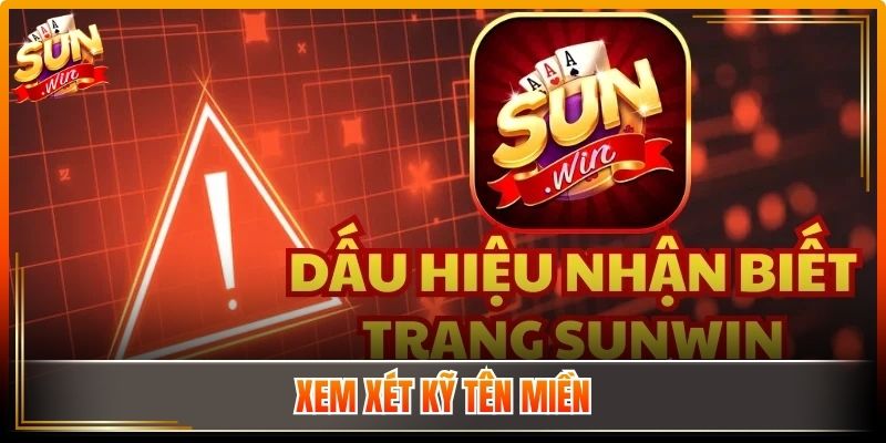 Xem xét kỹ tên miền